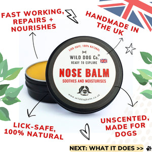 Dog nose balm fast working, repairs and nourishes