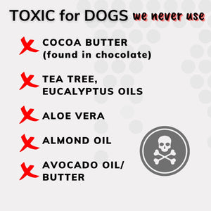 Lick safe product for dogs skin